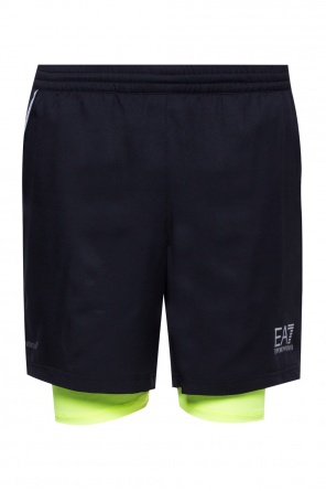 Two-layered shorts with logo, zdjęcie 1 Two-layered shorts with logo od EA7 Emporio Armani